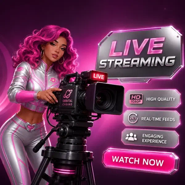 Dealer professionista che regola la telecamera per la trasmissione live casino di Qualità Streaming e Infrastruttura Live